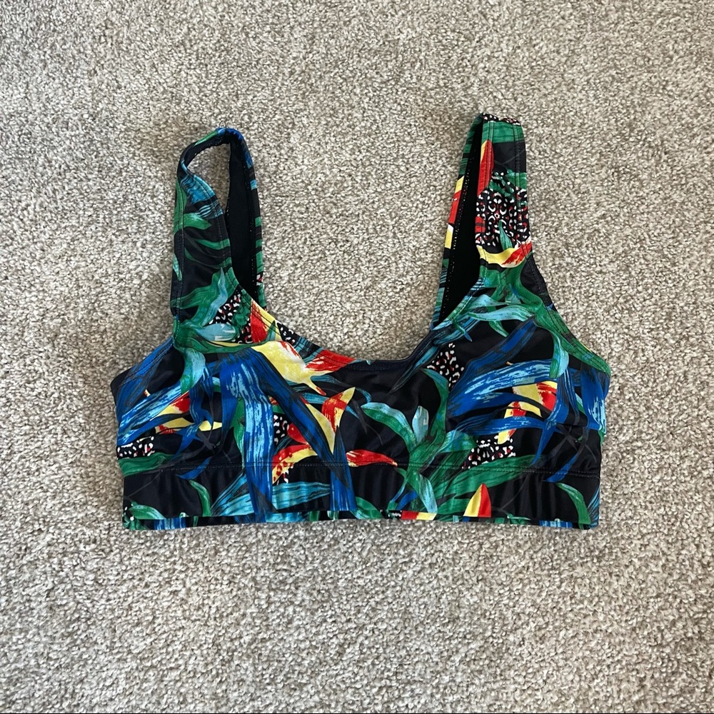 Nasty Gal Tropical Bikini Top